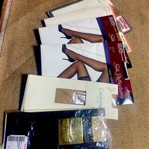 NWT Thigh Highs & Knee High Stockings